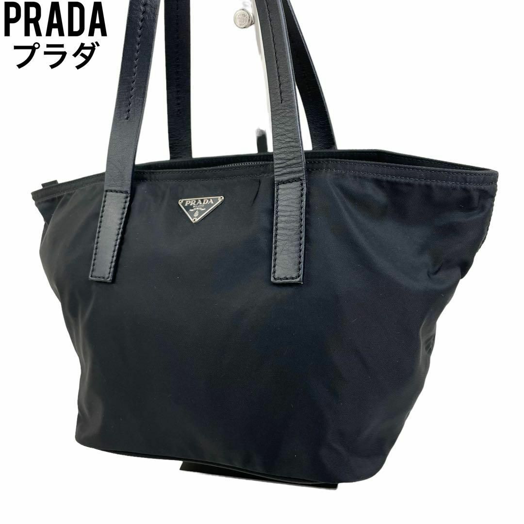 PRADA - ✨良品 PRADA プラダ トートバッグ ブラック テスートナイロン