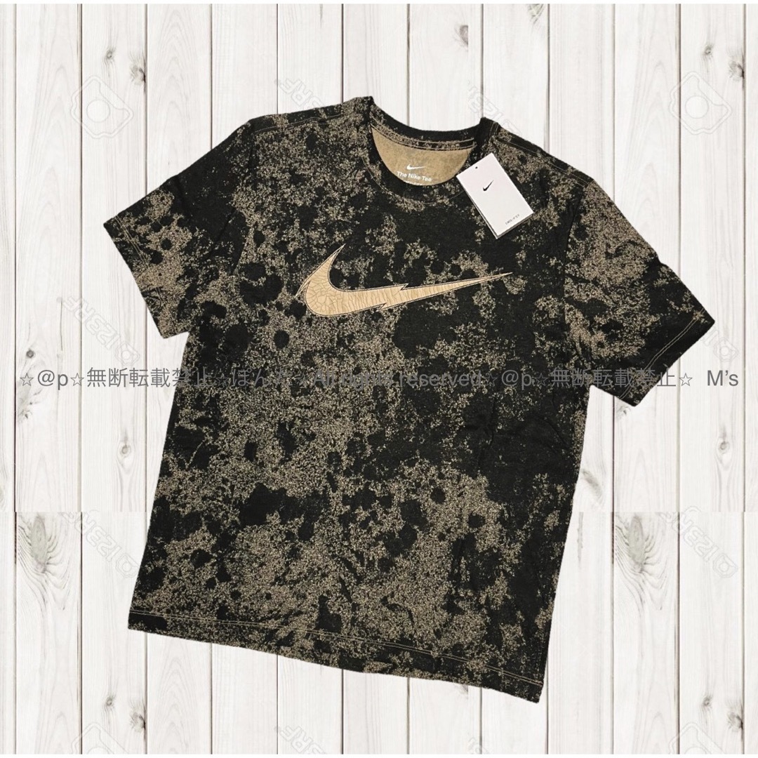 2XL NIKE ナイキ Dri-FIT ウォッシュプリント 半袖 Tシャツ 2