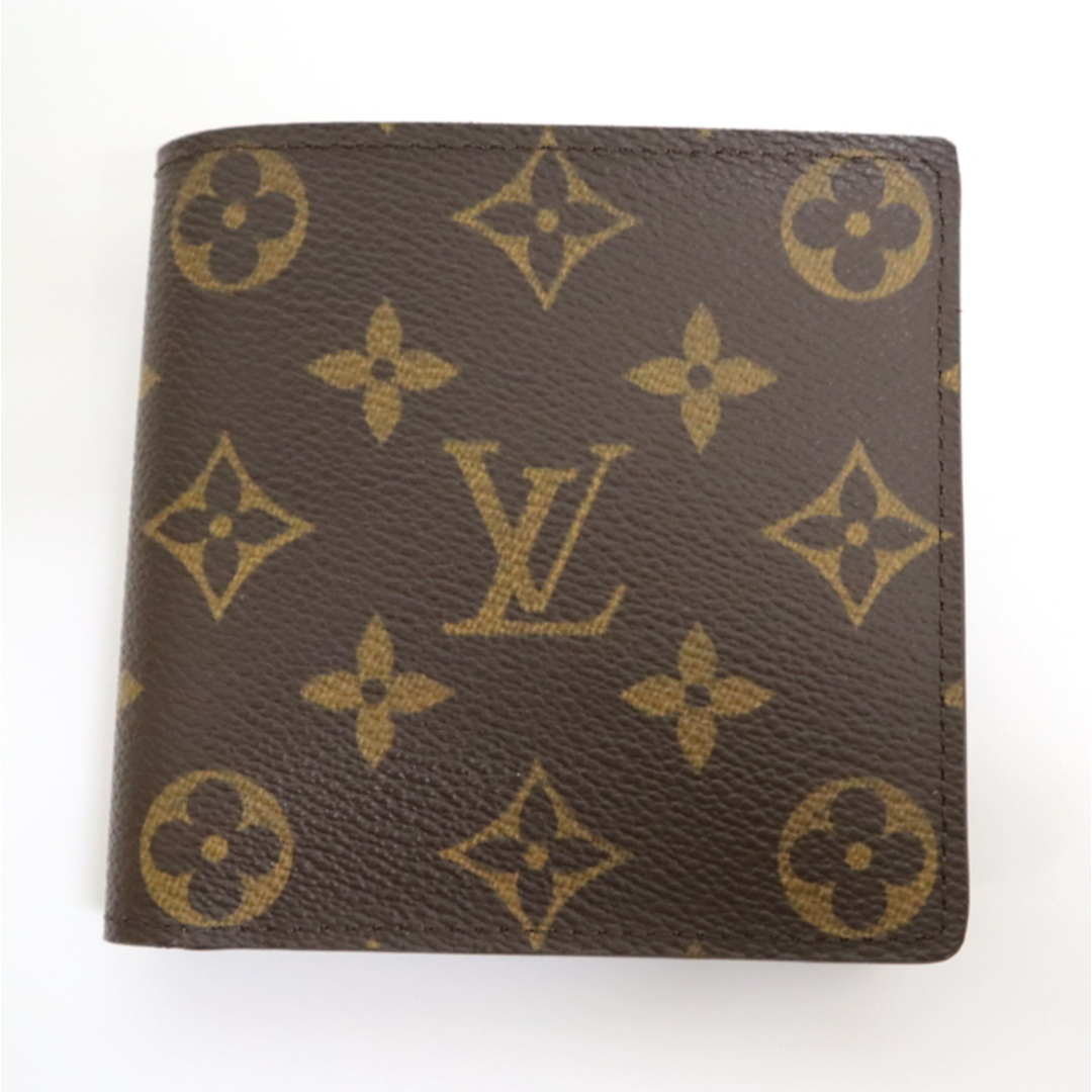 LOUIS VUITTON】ルイヴィトン ポルトフォイユマルコ 二つ折り財布 ...