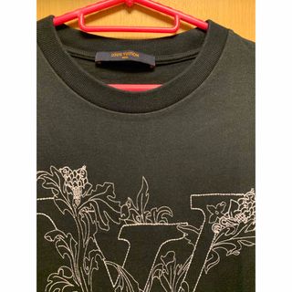 正規 20AW LOUIS VUITTON ルイ ヴィトン 花 刺繍 Tシャツ