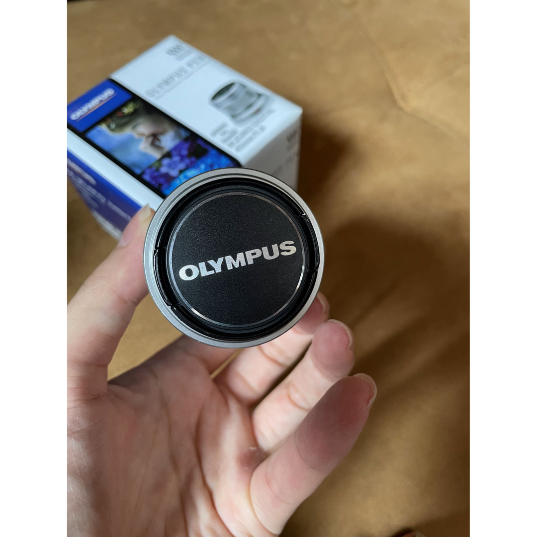 麺屋まんぞ→様専用 OLYMPUS 交換レンズ M45F1.8 シルバーの通販 by