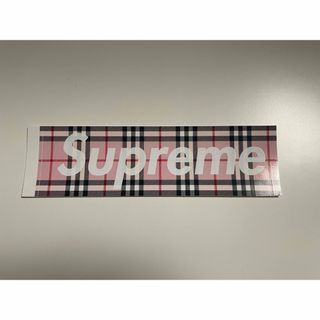 シュプリーム(Supreme)の正規品■Supreme Burberry ステッカー Pink(その他)