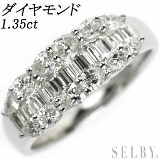 Pt900 ダイヤモンド リング 1.35ct (リング(指輪))