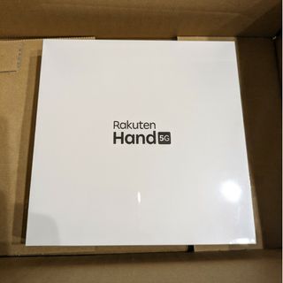 ラクテン(Rakuten)のRakuten Hand 5G　白　未開封品(スマートフォン本体)