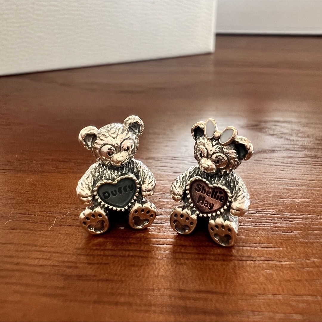 【新品】PANDORA パンドラチャーム  ディズニー ダッフィー シェリーメイ