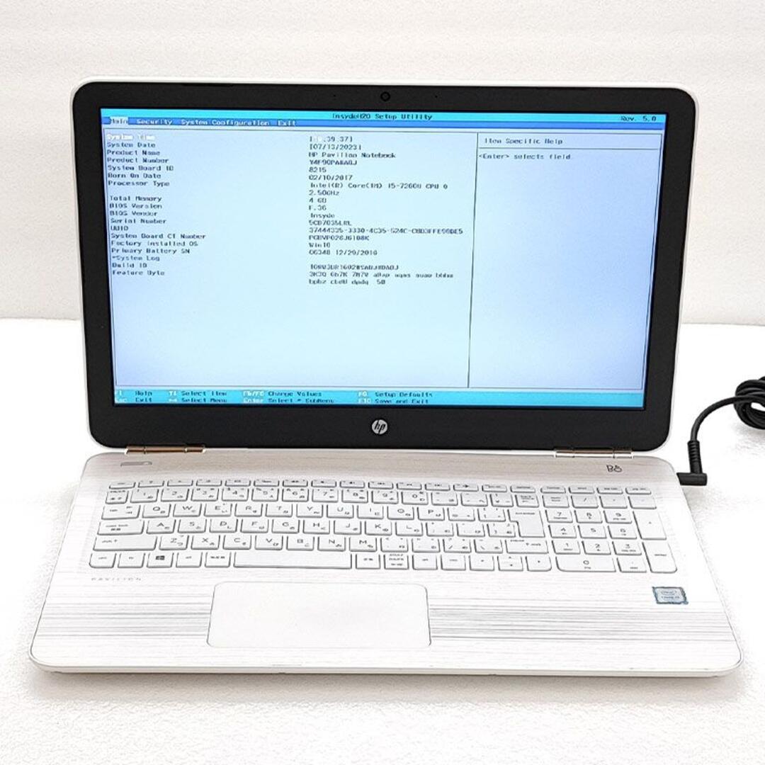 HP(ヒューレットパッカード)のジャンクPC HP Pavilion 15-au105TU  スマホ/家電/カメラのPC/タブレット(ノートPC)の商品写真