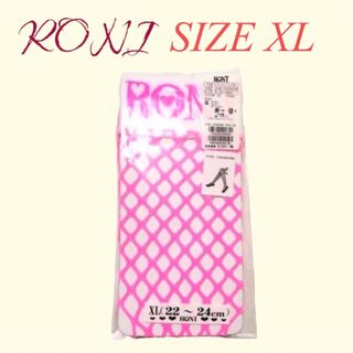 ロニィ(RONI)のZK7 RONI 1 アミオーバーニーソックス(靴下/タイツ)