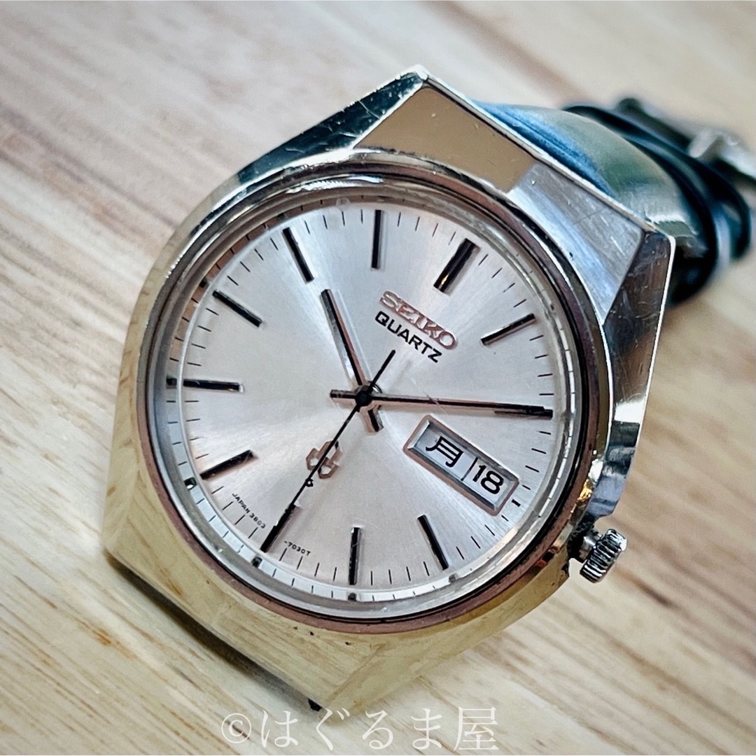 SEIKO - 1973年4月製造 セイコー 38クォーツ 最初期クォーツ時計 整備