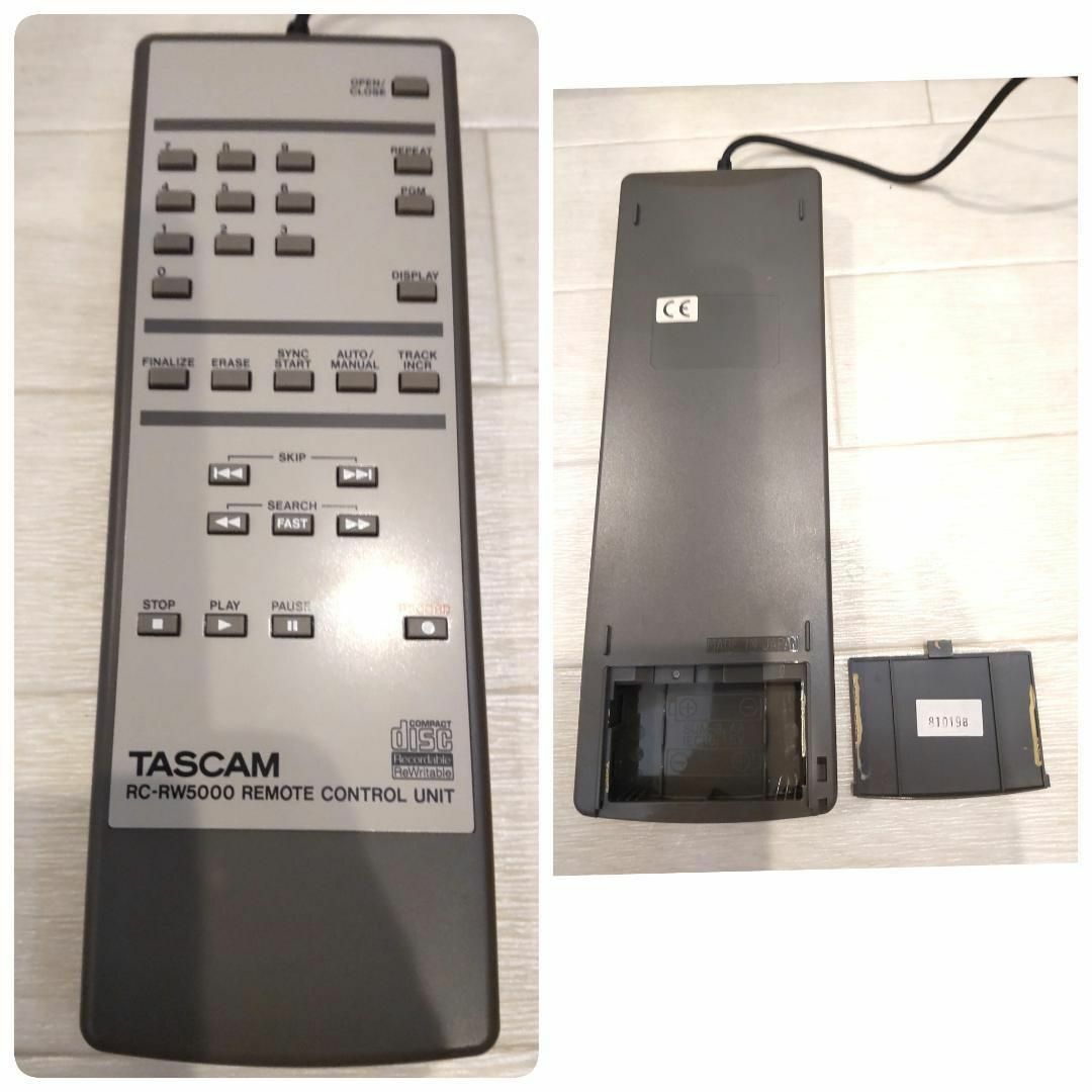 ★希少品★ TASCAM 業務用 CDレコーダー タスカム CD-RW5000