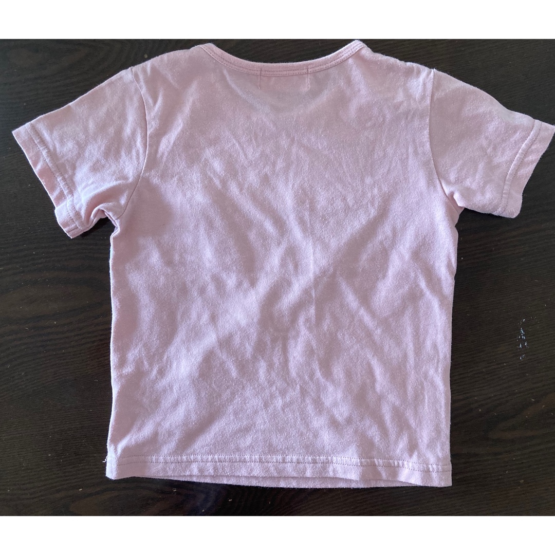 WILL MERY(ウィルメリー)のWILL MERY ピンク　リボン　Tシャツ キッズ/ベビー/マタニティのキッズ服女の子用(90cm~)(Tシャツ/カットソー)の商品写真