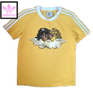 アディダス(adidas)のアディダス フィオルッチ コラボ エンジェル Tシャツ 天使 ジャージ 花柄(Tシャツ(半袖/袖なし))