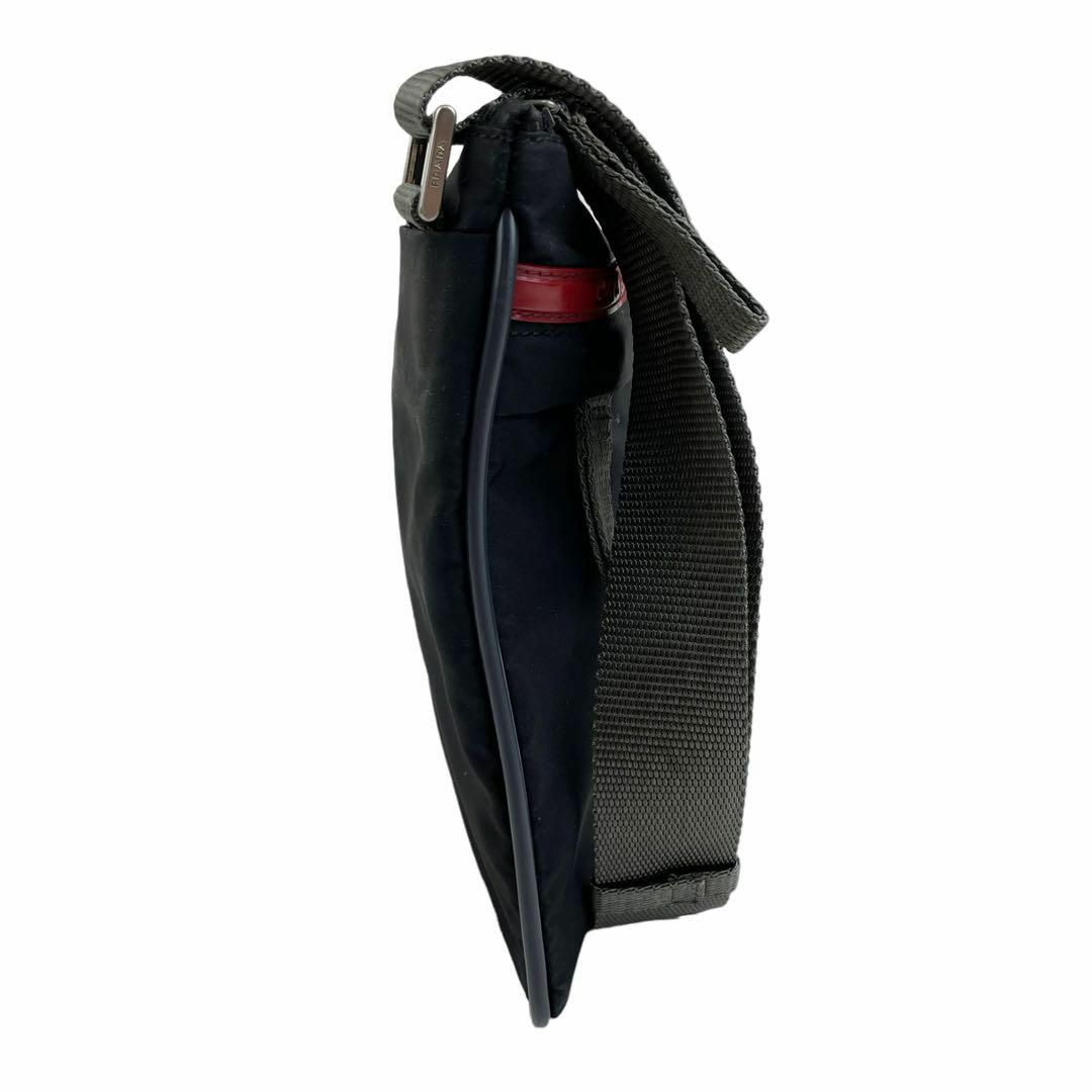 ✨良品 プラダスポーツ PRADA ショルダーバッグ ブラック 黒 肩掛け-