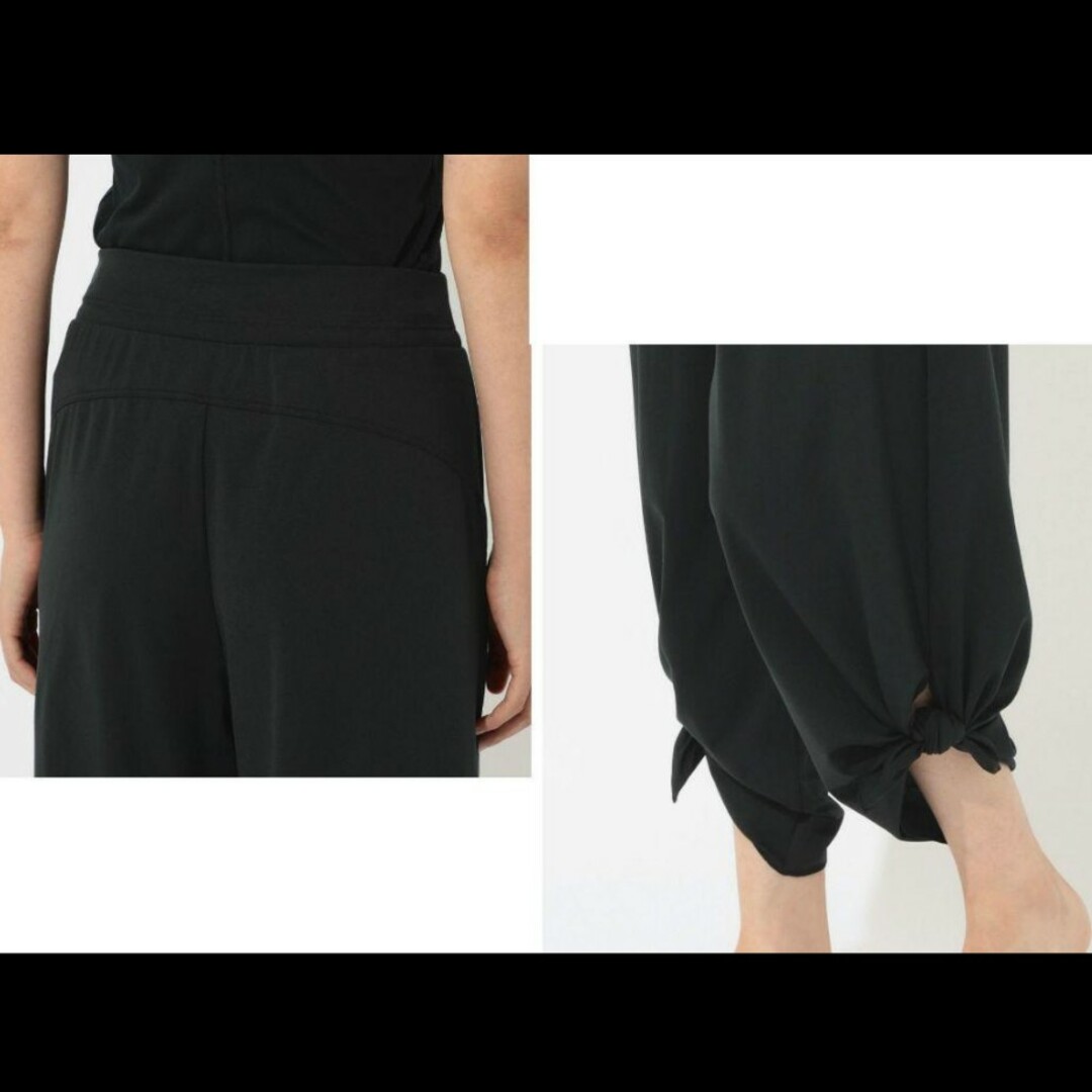Lチャコット ワイドパンツ ブラック* ヨガ ダンス フィットネス