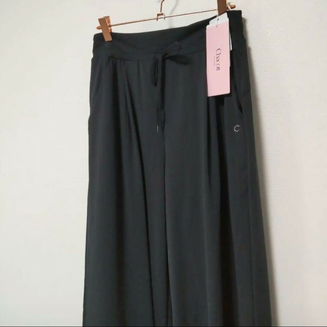 選べる2個セット L【未使用】チャコット ワイドパンツ ブラック
