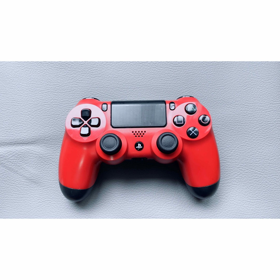 #37【美品】PS4 コントローラー　マグマレッド 純正　DUALSHOCK4 | フリマアプリ ラクマ