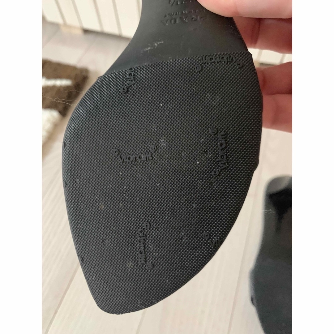 PRADAレザーサンダル24.5美品 メンテ済 4