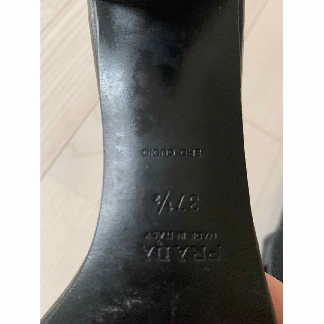 PRADAレザーサンダル24.5美品 メンテ済 5