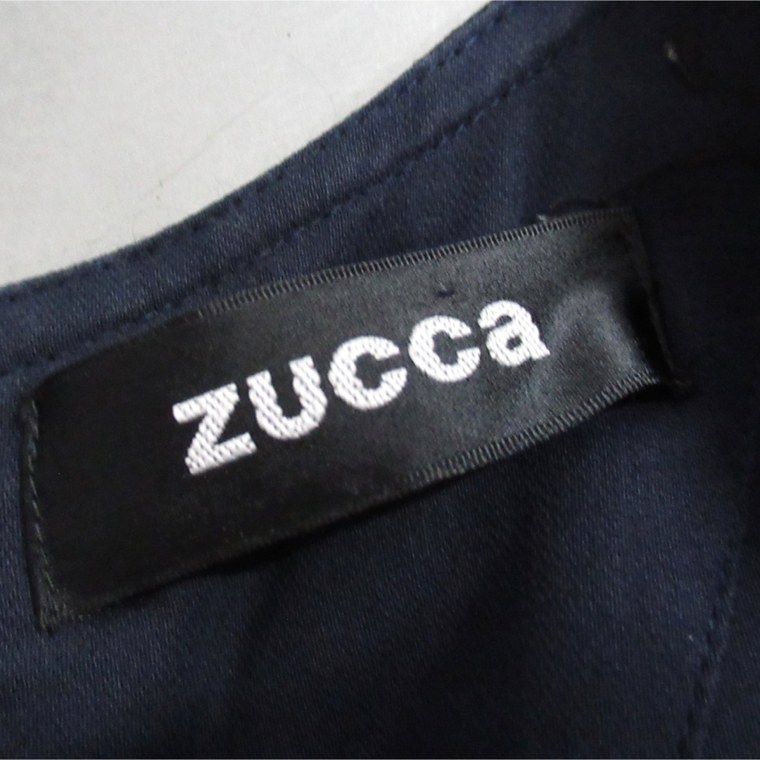 ZUCCa - ZUCCA コットン フレア デザイン チュニック トップス