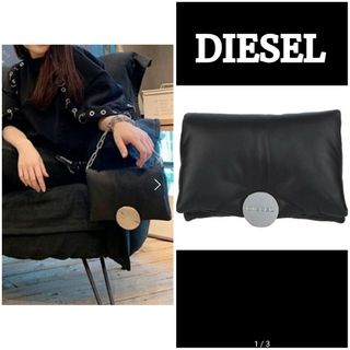 ディーゼル(DIESEL)のDIESEL★ブラックレザー ショルダーバッグディーゼル(ショルダーバッグ)