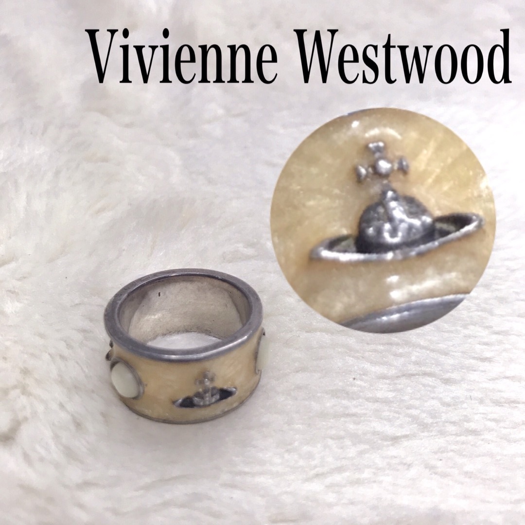 Vivienne Westwood(ヴィヴィアンウエストウッド)の希少 Vivienne Westwood ヴィンテージ キングリング オーブ レディースのアクセサリー(リング(指輪))の商品写真