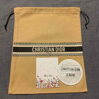 クリスチャンディオール(Christian Dior)の★tama様専用★DIOR ノベルティ巾着　新品未使用　サンプル(ポーチ)