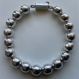 VINTAGE ヴィンテージ シルバーパールブレスレット 925 メキシコ製の