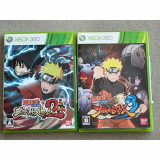 エックスボックス360(Xbox360)のNARUTO-ナルト- 疾風伝 ナルティメットストーム2&3 2枚セット(家庭用ゲームソフト)