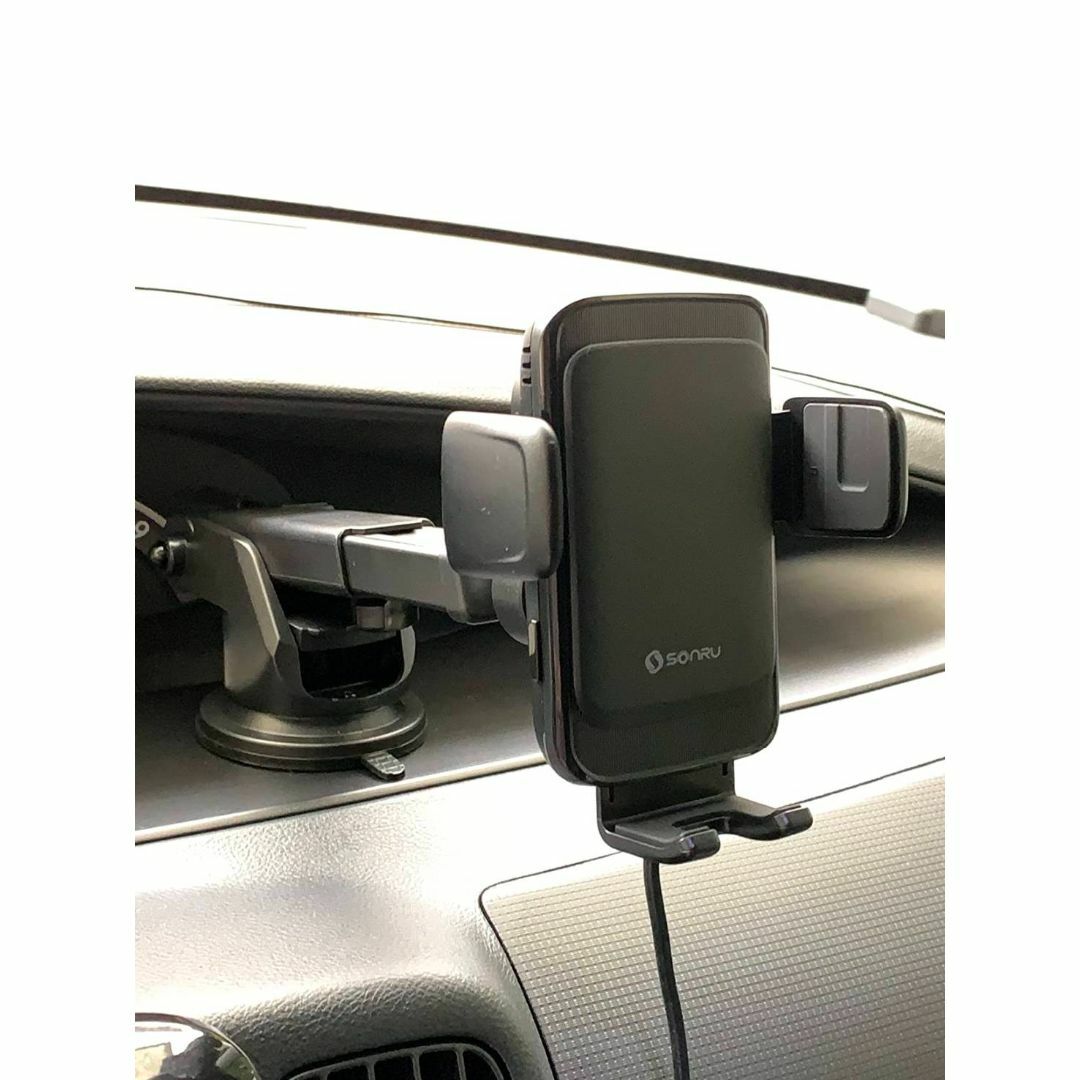 15W車載ワイヤレス充電器 車載ホルダー付きの通販 by ゴリ's shop|ラクマ