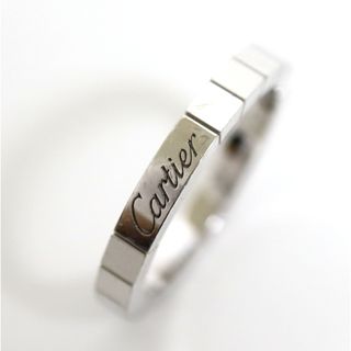 【Cartier】カルティエ ラニエールリング ロゴ 750WG /hm09257kt