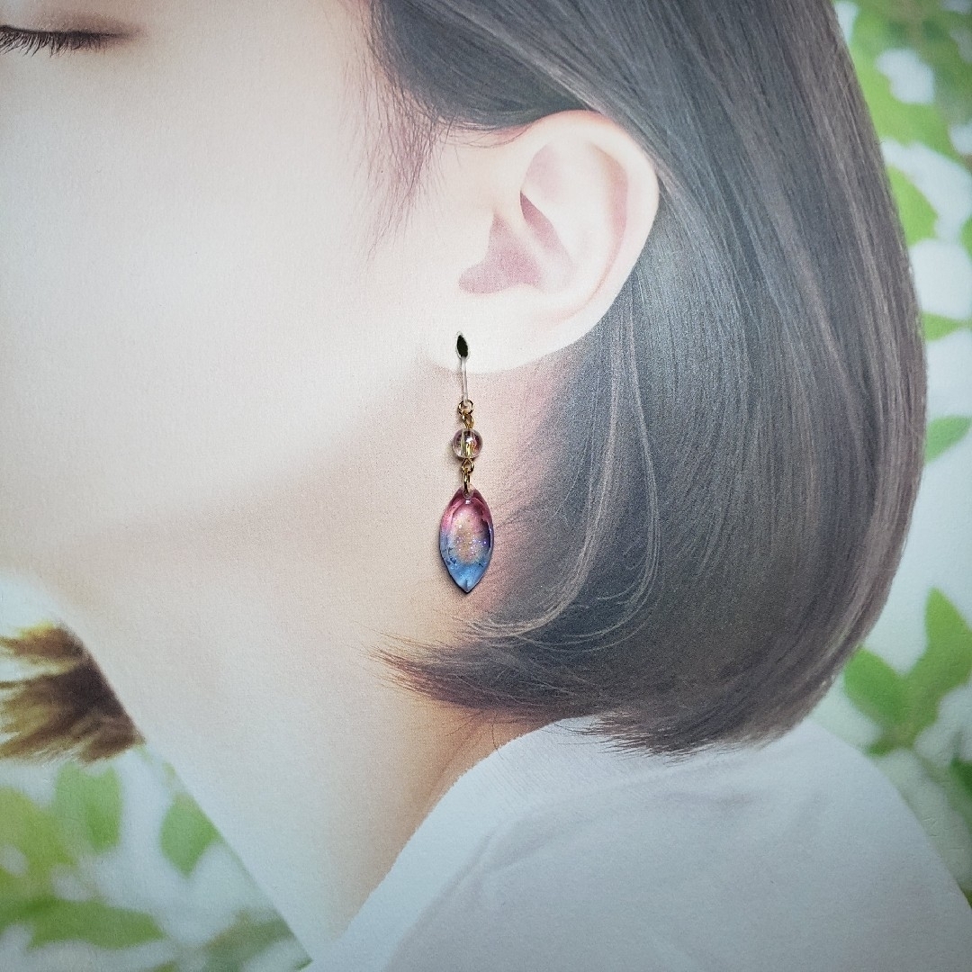 新しいコレクション No.1418-D グラデーション ツートンピアス