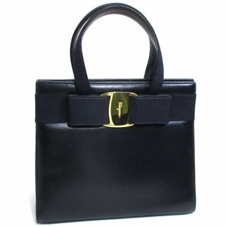 フェラガモ(Ferragamo)のSalvatore Ferragamo ヴァラリボン ハンドバッグ レザー(ハンドバッグ)