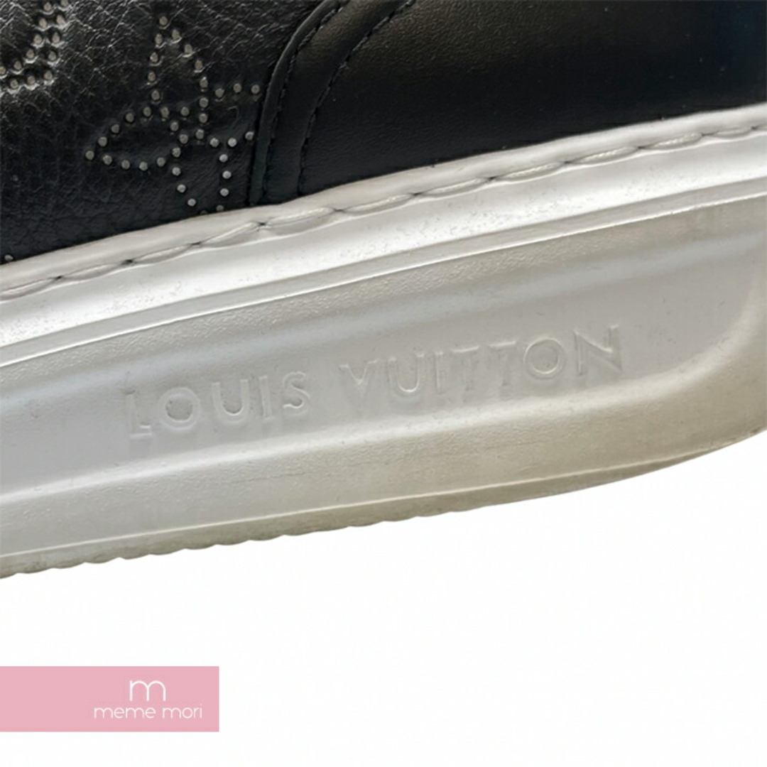 LOUIS VUITTON(ルイヴィトン)のLOUIS VUITTON Beverly Hills Sneaker 1AAQSP ルイヴィトン ビバリーヒルズ・ラインスニーカー ローカット レザー モノグラム 切替 ブラック サイズ8.5【230713】【中古-B】【me04】 メンズの靴/シューズ(スニーカー)の商品写真