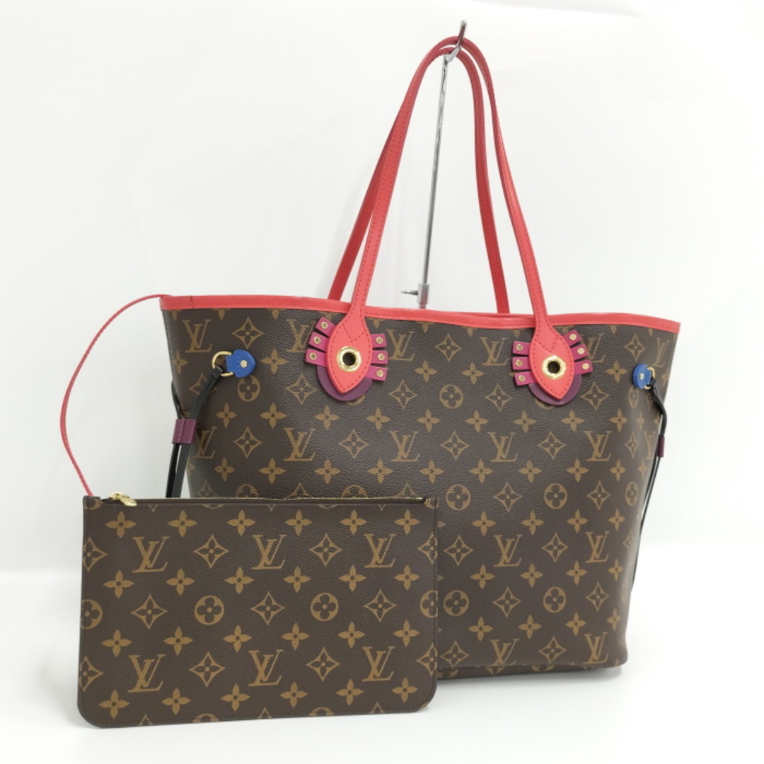 最大約W×H28×D16ポーチLOUIS VUITTON ネヴァーフルMM トートバッグ モノグラム トーテム