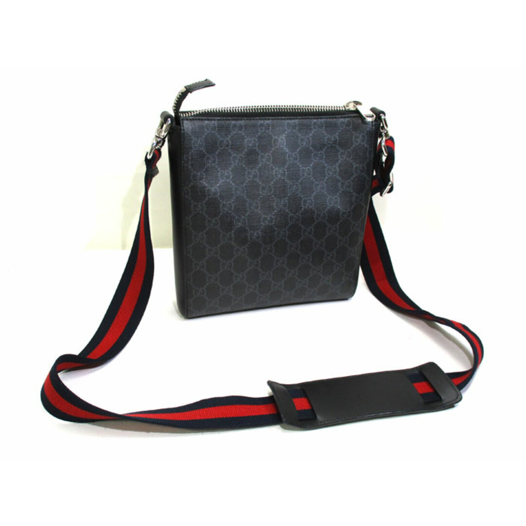 Gucci(グッチ)のGUCCI クーリエ メッセンジャーバッグ GGスプリーム キャンバス レザー メンズのバッグ(ショルダーバッグ)の商品写真