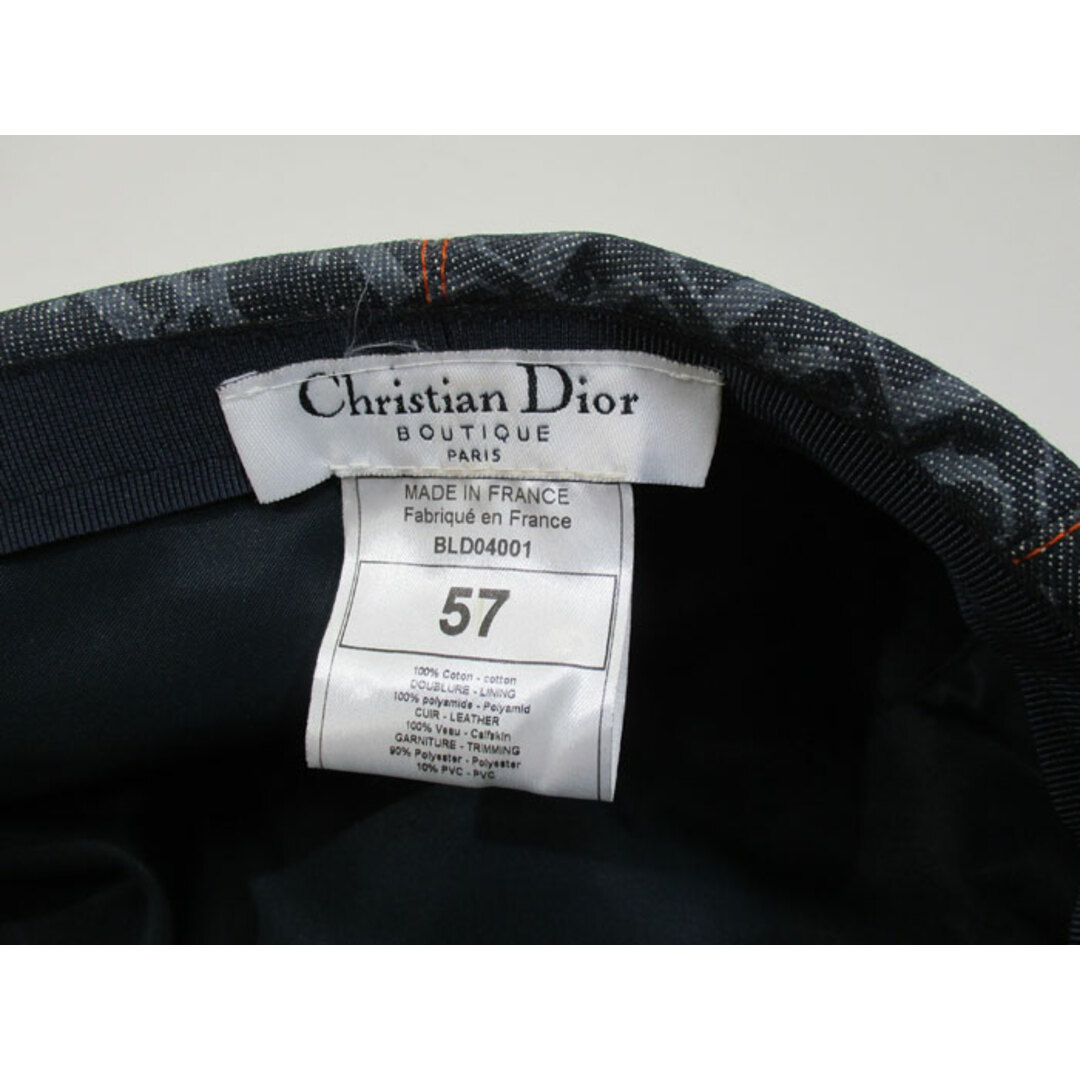 Christian Dior - Christian Dior ハンチング帽 トロッター Christian Dior - Christian Dior ハンチング帽 トロッター