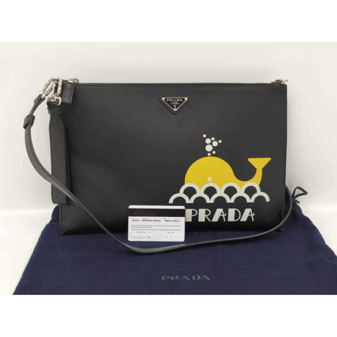 プラダ　PRADA　ショルダーバッグ　クラッチバッグ