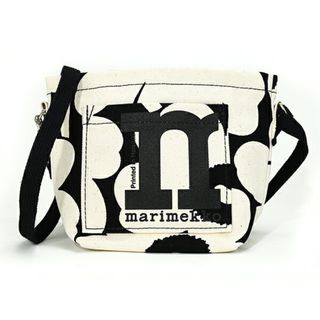 マリメッコ(marimekko)の新品 マリメッコ Marimekko ショルダーバッグ ウニッコ MONO MINI CROSSBODY ブラック/コットン(ショルダーバッグ)