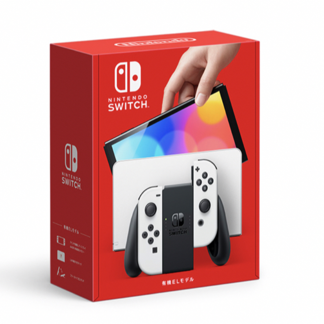 Nintendo Switch(ニンテンドースイッチ)のNintendo Switch 有機ELモデル エンタメ/ホビーのゲームソフト/ゲーム機本体(家庭用ゲーム機本体)の商品写真