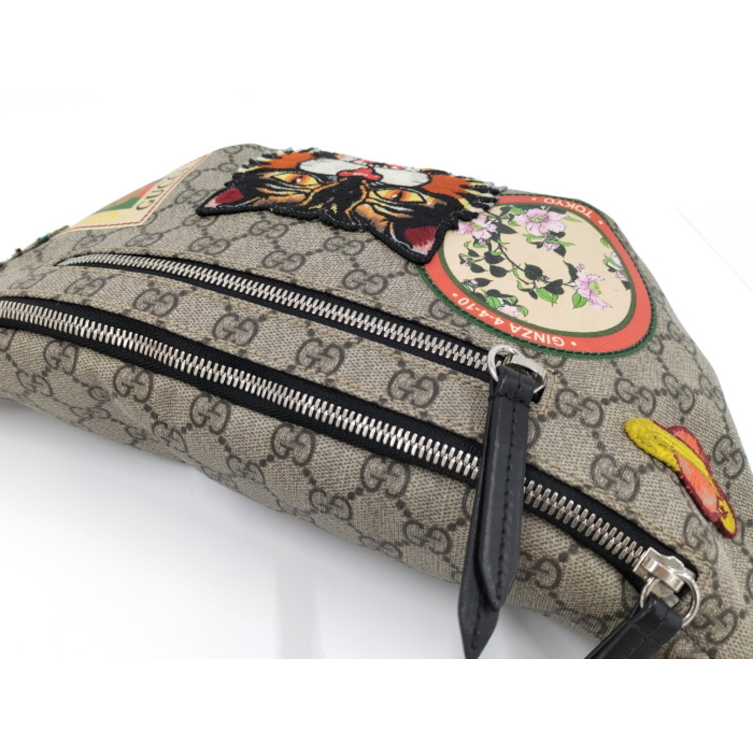 GUCCI(グッチ) GGスプリームキャンバス クーリエ ボディバッグ