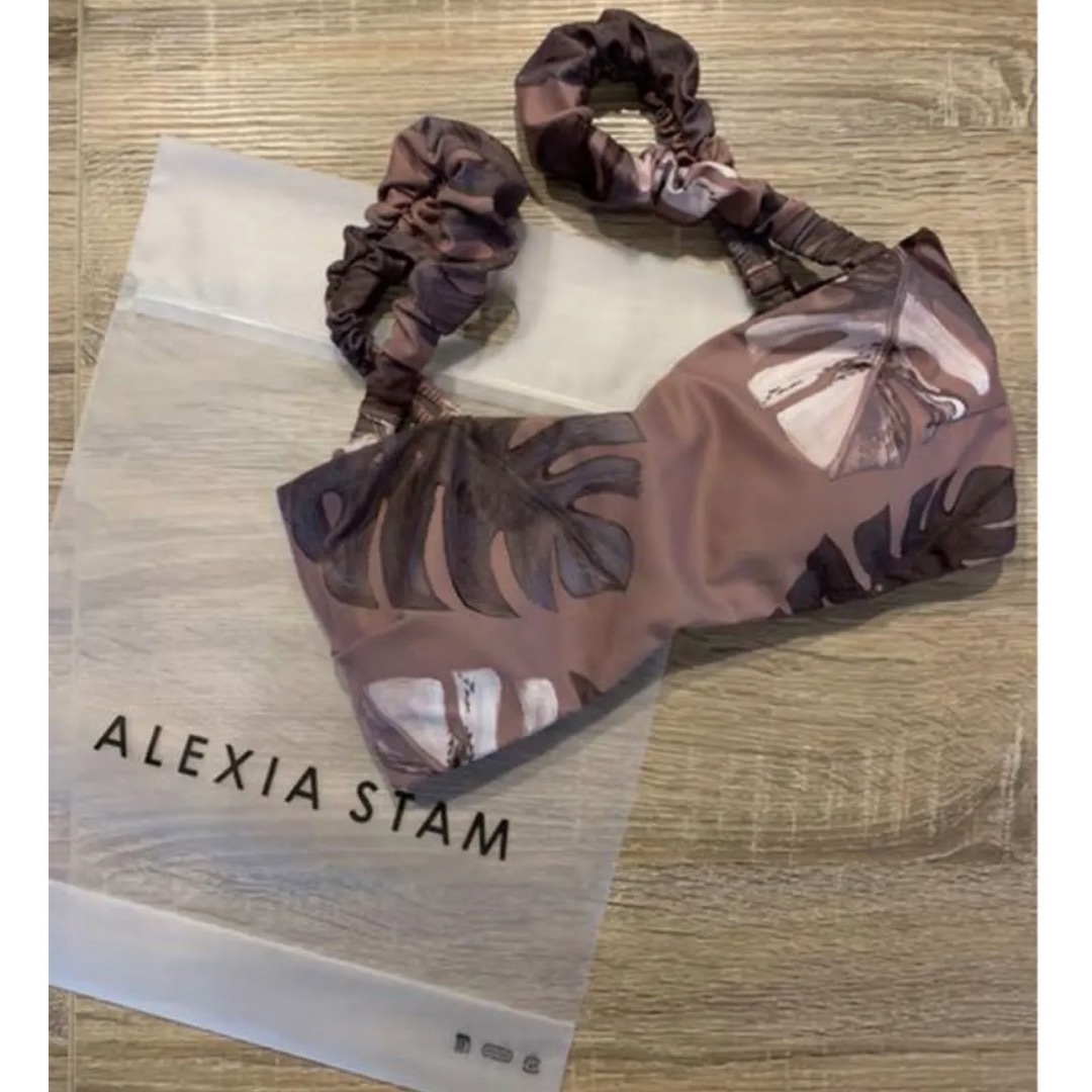 ALEXIASTAM 2022ss Elle Night Choco 水着 - 水着