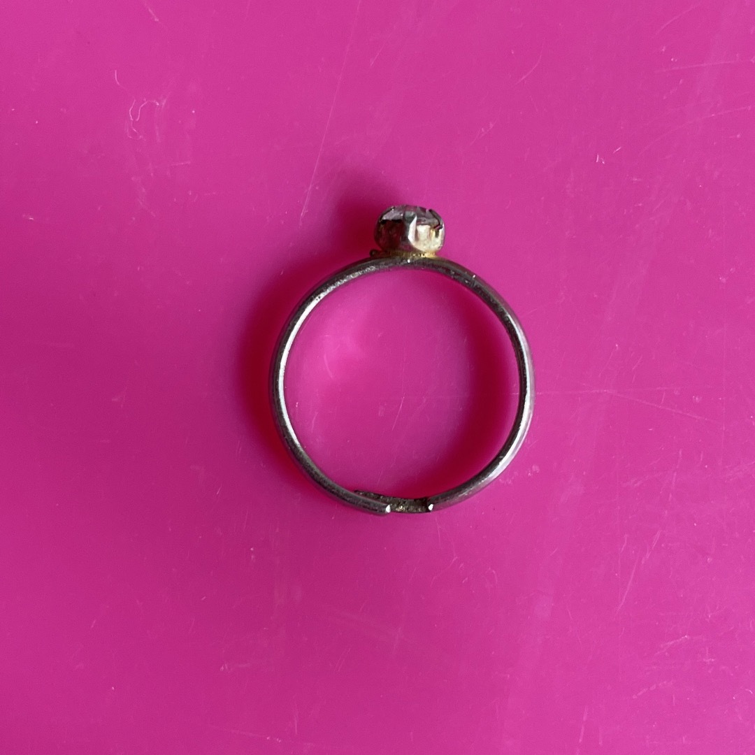 ストーン　リング　7号　微調整可 レディースのアクセサリー(リング(指輪))の商品写真