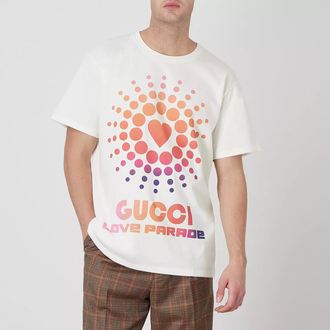 正規 22SS GUCCI グッチ ラブパレード Tシャツ | フリマアプリ ラクマ