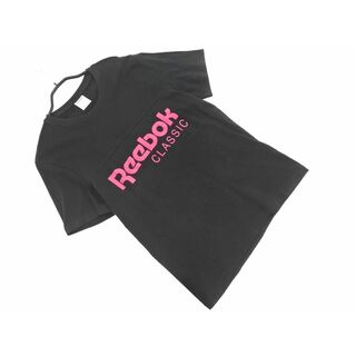 リーボック(Reebok)のリーボック ロゴ プリント Tシャツ size0/黒 ■◆ メンズ(Tシャツ/カットソー(半袖/袖なし))