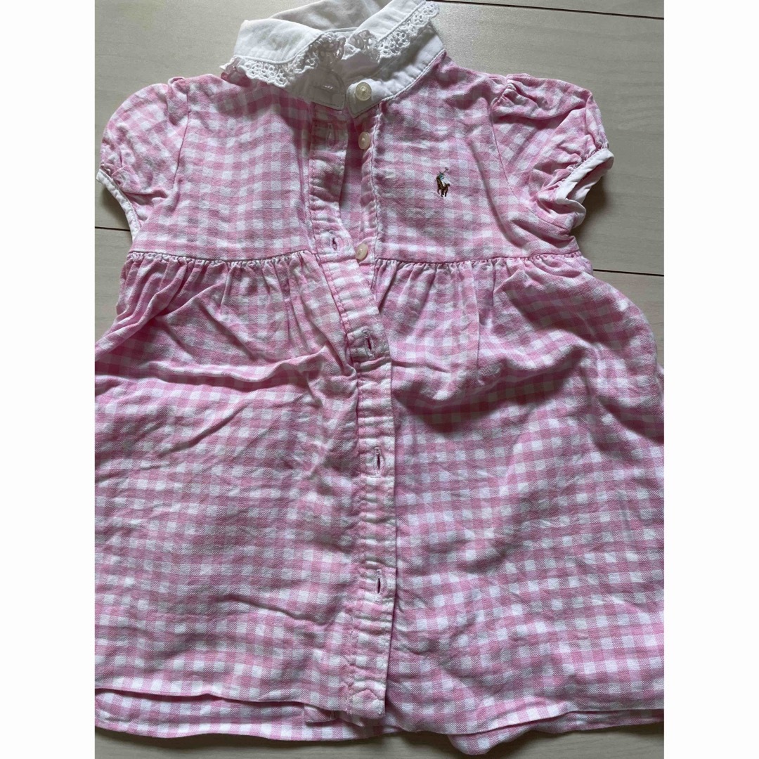 POLO RALPH LAUREN(ポロラルフローレン)のラルフローレン  ワンピース　 キッズ/ベビー/マタニティのベビー服(~85cm)(ワンピース)の商品写真