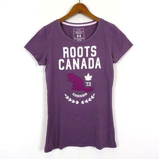 アザー(other)のルーツ カナダ ROOTS Tシャツ カットソー ロゴ コットン 半袖 XS(Tシャツ(半袖/袖なし))