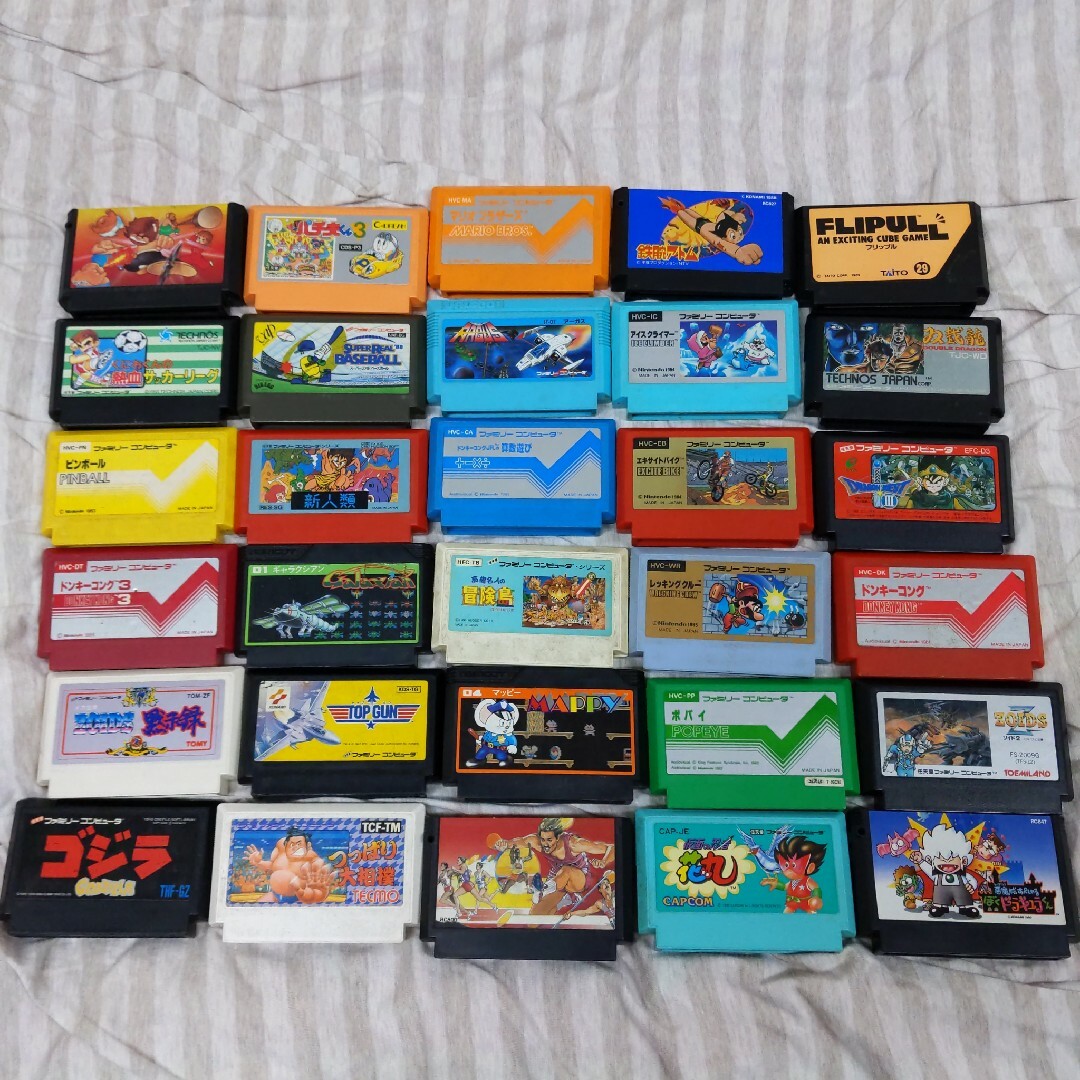 ファミコン ファミリーコンピュータ ソフト 113本 まとめ売り