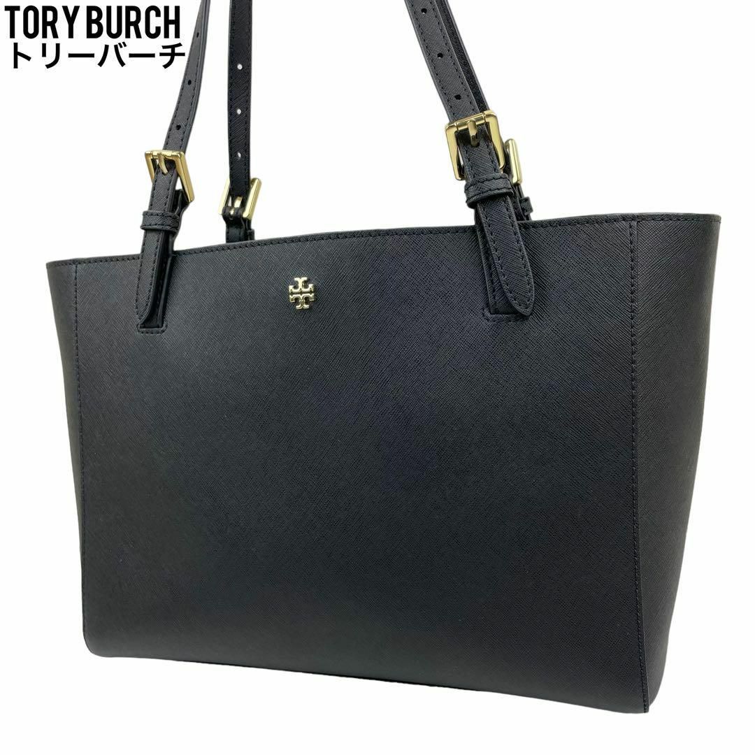 ✨美品 TORY BURCH トリーバーチ トートバッグ ロビンソン 手提げ 黒