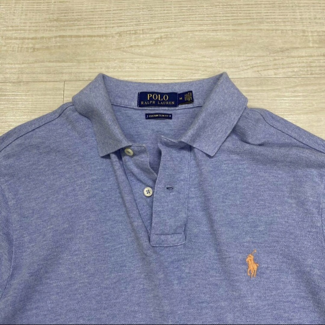 POLO RALPH LAUREN(ポロラルフローレン)のポロラルフローレン 長袖ポロシャツ サイズ M ポロシャツ 長袖 シャツ メンズのトップス(ポロシャツ)の商品写真