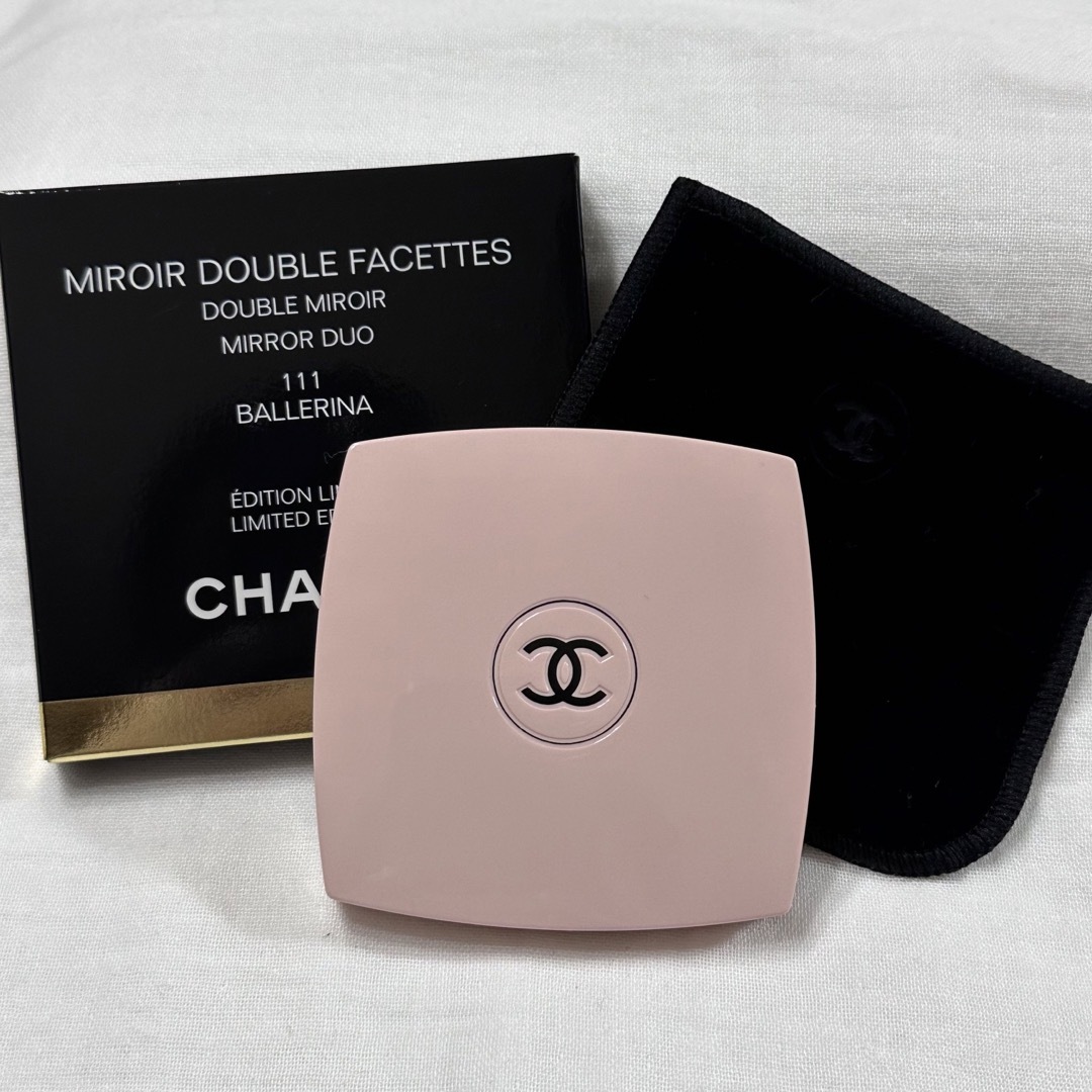 CHANNEL ミラー 111 バレリーナ 通販 CHANEL ダブルミラー 限定色 111 BALLERINA バレリーナ