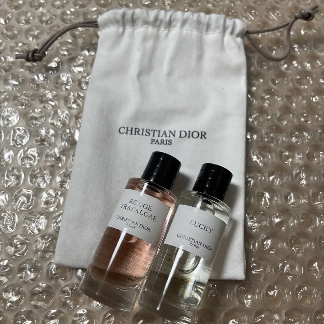 Christian Dior メゾンクリスチャンディオール デラックスサンプル 香水 セット ポーチ付き 新品の通販 by にこ's shop｜ クリスチャンディオールならラクマ